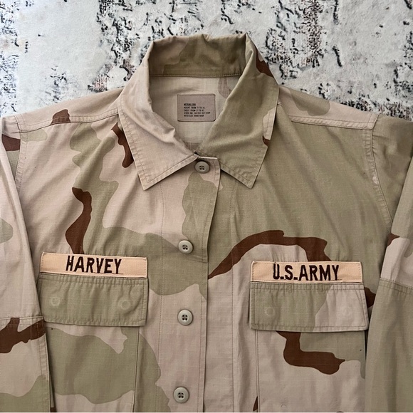 Vintage PROPPER Camo Jacket Medium Long BDU - Picture 9 of 10